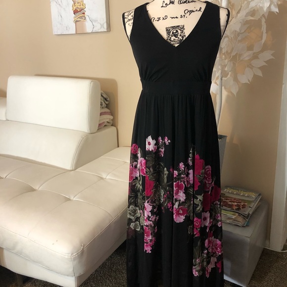 INC International Concepts Dresses & Skirts - Floral high low dress